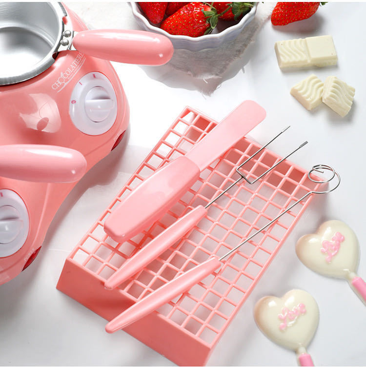 Doppio Fornetto Elettrico per Sciogliere Cioccolato — Perfetto per Dolci & Creazioni Fai-Da-Te