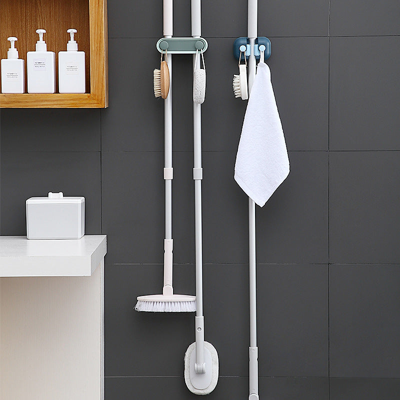Gancio Porta-Mop e Accessori da Bagno – Organizzazione Facile e Senza Fori!
